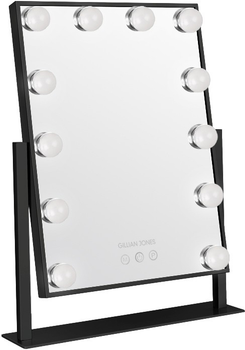 Дзеркало косметичне Gillian Jones LED Light Hollywood Mirror Black (5713982010749)