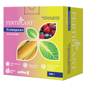 Удобрение Фертиплант Универсал 18-18-18, 250 г