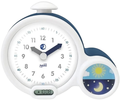 Настільний годинник-будильник Claessens'Kids Kid’Sleep Синій (7640116260108)