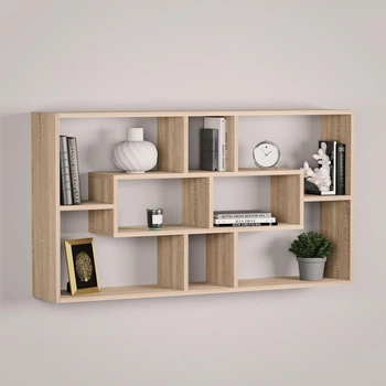 Книжная полка ПК-4 648х1200х220 мм Дуб Сонома