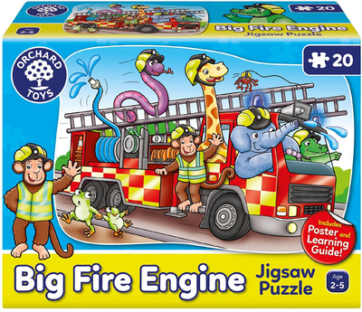 Puzzle Orchard Toys The Firemen Are Coming 20 elementów (8054144613031)