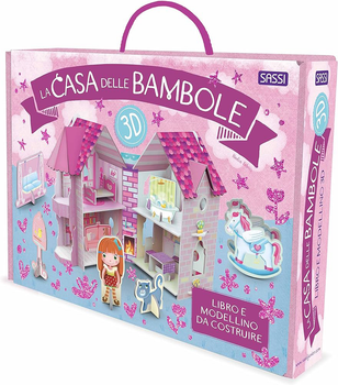 Ляльковий будиночок Sassi 3D Dollhouse Glitter Case Edition (9788830311091)