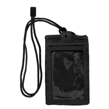 Чохол для ID-бейджа Sturm Mil-Tec ID Card Case Black 13,5x9x0,5 cm (15847102)