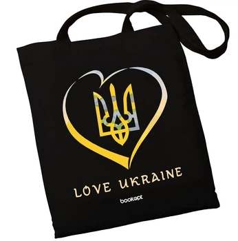 Сумка для покупок із бавовни з довгими ручками та містким відділенням (1647885467)