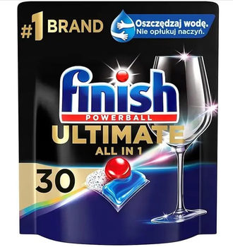 Таблетки для посудомийних машин Finish Ultimate All in 1 30 шт