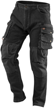 Штани робочі NEO Tools Denim 81-236 2XL Чорні (5907558467895)