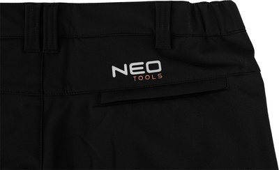 Штани робочі NEO Tools Outdoor 81-566 утеплені водостійкі L Чорні (5907558428209)