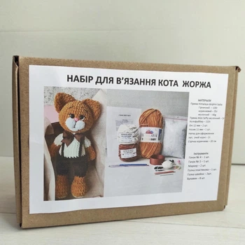 Набір для в'язання котика