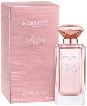 Woda perfumowana damska Korloff Miss 88 ml (3760251871862)