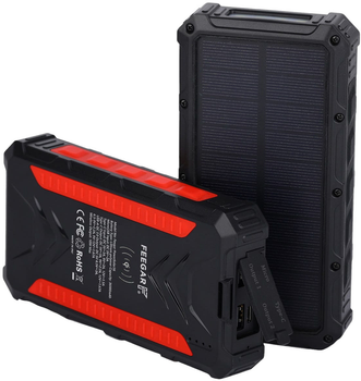 УМБ Feegar PowerSolar36 36000mAh Black/Red (FEE-02000)