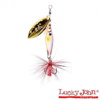 Блесна вращающаяся Lucky John TRIAN BLADE LONG 6.0г / 002,LJTBL6-002