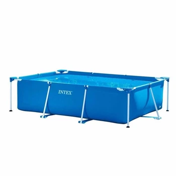 Каркасный бассейн intex на 2282 л 260-160-65 см прямоугольный