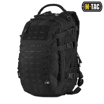 Тактичний M-Tac рюкзак Mission Pack Laser Cut Black чорний