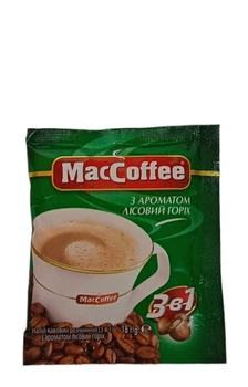 Кавовий напій MacCoffee 3в1 Лісовий горіх 20 шт (553)