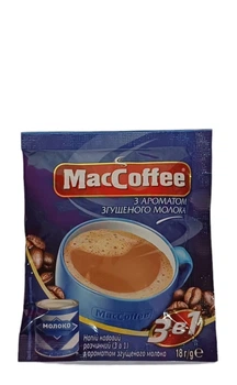 Кавовий напій MacCoffee 3в1 Згущене молоко 20 шт (53406)