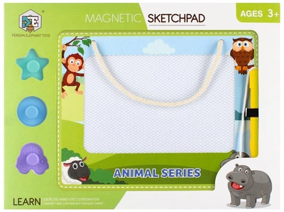 Magnetyczna tablica do rysowania Mega Creative Animals Series z akcesoriami (5904335847826)