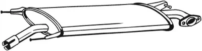 Глушник передній TOYOTATA RAV 4 MK III 05-13, BOSAL (279445)