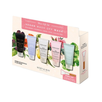 Набір масок Mary&May Vegan Wash off MasK Mini Gift Set (5 шт)