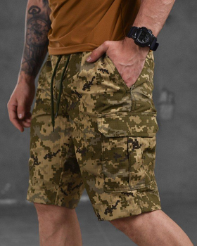 Армейские мужские шорты рип-стоп XL пиксель (16301)