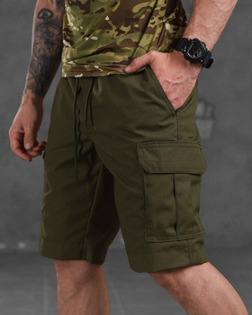Армейские мужские шорты рип-стоп 3XL олива (87523)