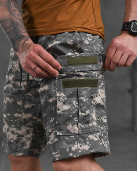 Армейские мужские шорты НАТО рип-стоп XL пиксель НАТО (87428)