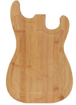 Deska do krojenia Mikamax Gitara 38 x 25 cm bambus (8719481350475)