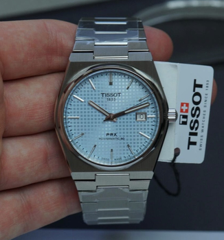 Мужские Часы Tissot PRX Tiffany T137.407.11.351.00 POWERMATIC 80