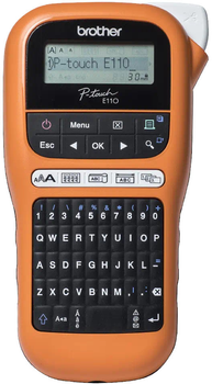 Принтер етикеток Brother P-Touch E110VP Orange (PERBRODRE0047)