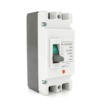 Двухполюсный автомат постоянного тока MCCB M1-125/2300Z 125A DC550-1500V 25kA