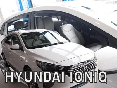 Дефлекторы окон (ветровики) HEKO для Hyundai Ioniq 2017+ 5D вставные 4 шт.