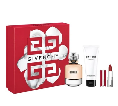 GIVENCHY コスメセット サンプル5点 ショッパー付き Подарочный набор для женщин Givenchy L'Interdit Eau de Parfum