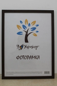 Фоторамка 30Х45, коричневий, 1611-152-32, СКЛО + ДВП