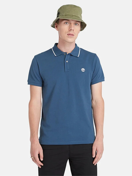 Koszulka polo męska Timberland TB0A26NF XXL Niebieska (196010344309)