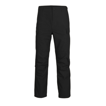 Брюки Helikon-Tex BDU Mk2 - PolyCotton Ripstop, Black S/Regular (SP-BD2-PR-01)