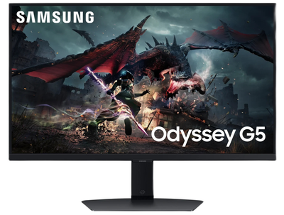 Монитор 27" Samsung Odyssey G50D (LS27DG502EIXCI) -- QHD 2K / IPS / 180Hz / 1 мс (GTG) / DisplayHDR 400 / FreeSync Premium / G-Sync Compatible / Pivot / Black Equalizer 