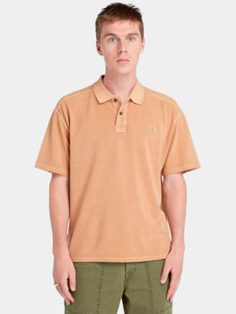 Koszulka polo męska Timberland TB0A5UH3 L Beżowa (194903901943)