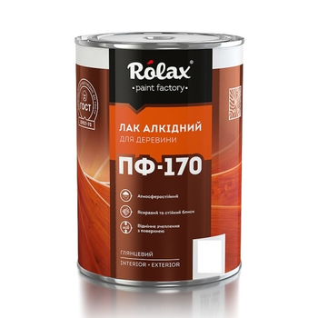 Лак для деревини Rolax ПФ-170 2,5л