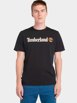 T-shirt męski bawełniany Timberland TB0A5UPQ M Czarny (194902997084)