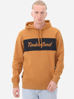 Bluza męska z kapturem Timberland TB0A6FKM L Beżowa (196247866353)