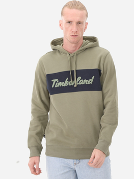 Bluza męska z kapturem Timberland TB0A6FKM M Khaki (196247864939)