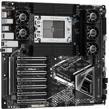 Материнська плата ASRock WRX90 WS EVO (sTR5, AMD WRX90, PCI-Ex16)