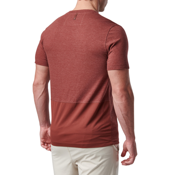 Футболка тактическая потоотводящая 5.11 Tactical PT-R Charge Short Sleeve Top 2.0 L Spartan Heather