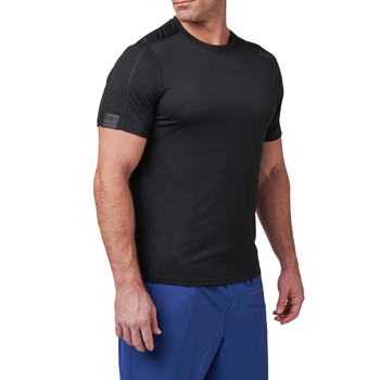 Футболка тактическая потоотводящая 5.11 Tactical No Mercy PT-R Short Sleeve Top L Black 2