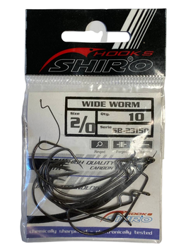 Крючок офсетный Shiro Hook 2/0 10 шт/пач (3261)