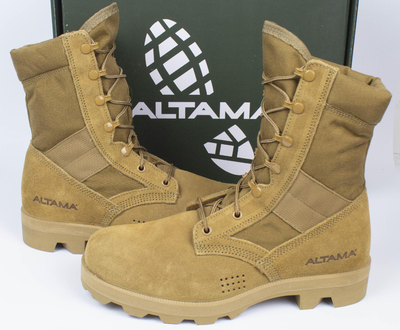 Літні полегшені берці армії США Altama Pro-X Panama boots 11.5R 45 Койот