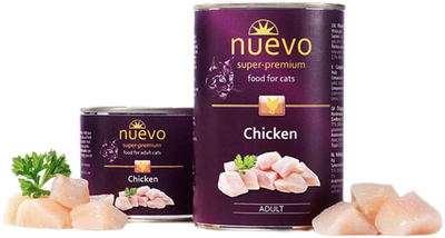 Mokra karma dla kotów Nuevo Chicken Adult z kurczakiem 200 g (4250231595158)