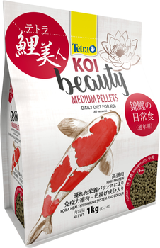 Karma dla ryb stawowych Tetra KOI Beauty Medium w granulkach 4 l (151.9860)
