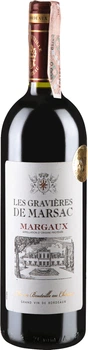 Вино Chateau Les Gravieres de Marsac Margaux червоне сухе 0.75 л (3500610084577)