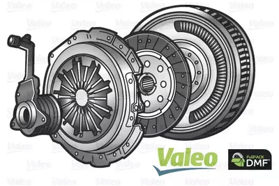 Комплект зчеплення SKODA SUPERB, SEAT ALHAMBRA, VW TOURAN, VALEO (837352)