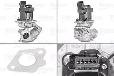 Клапан EGR FORD/MAZDA/MINI/VOLVO C-Max/Fiesta/Focus/Fusion/2/3/Cooper/C30/S80 1,6D 03, 700444 (VALEO)